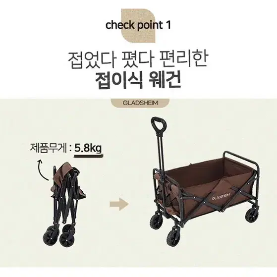 캠핑용 야외용 웨건 폴딩카트