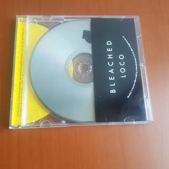 국힙cd 로꼬 1집 Bleached Loco 힙합씨디 차차말론 SUMIN