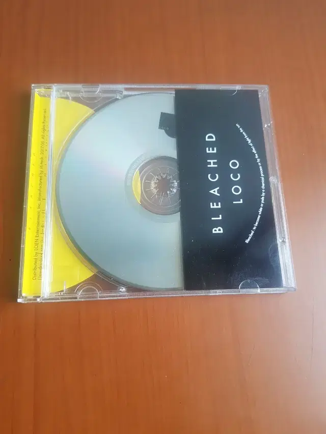 국힙cd 로꼬 1집 Bleached Loco 힙합씨디 차차말론 SUMIN