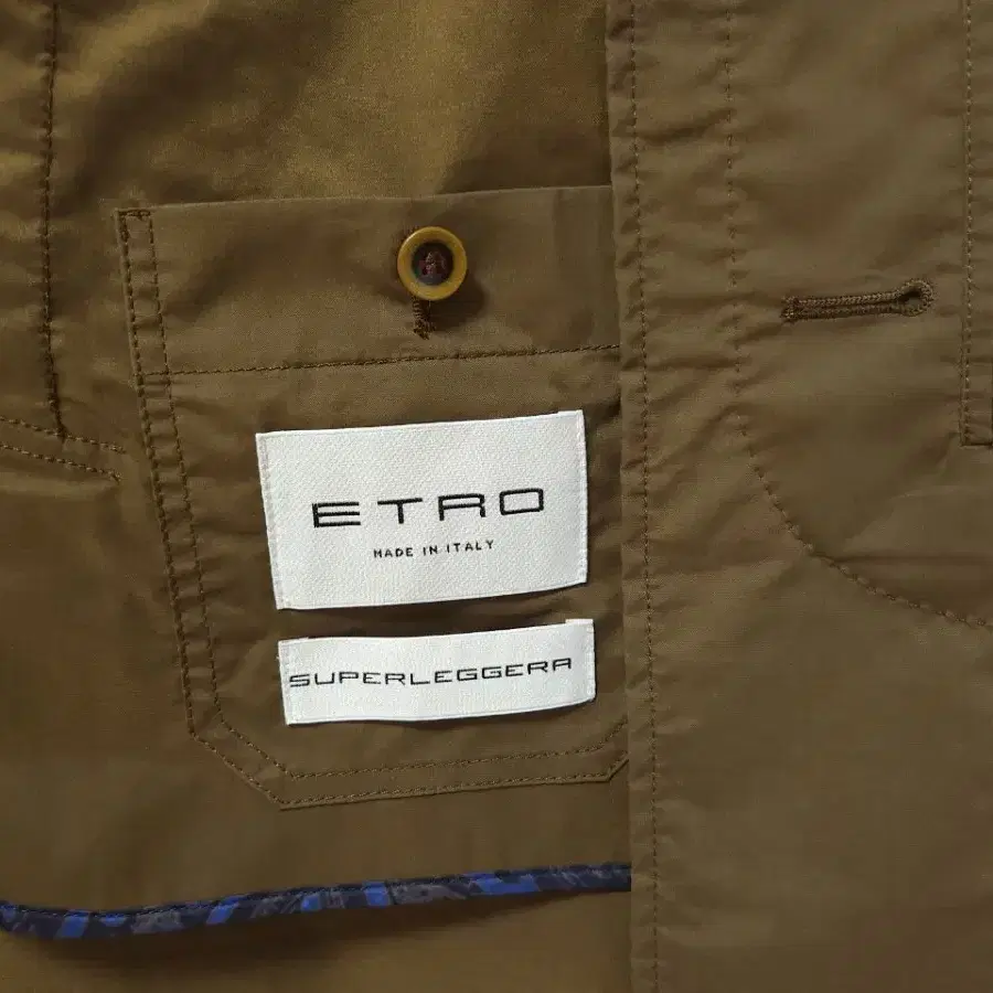 매장판 ETRO 에트로 워싱 바막  롱자켓 남성 100