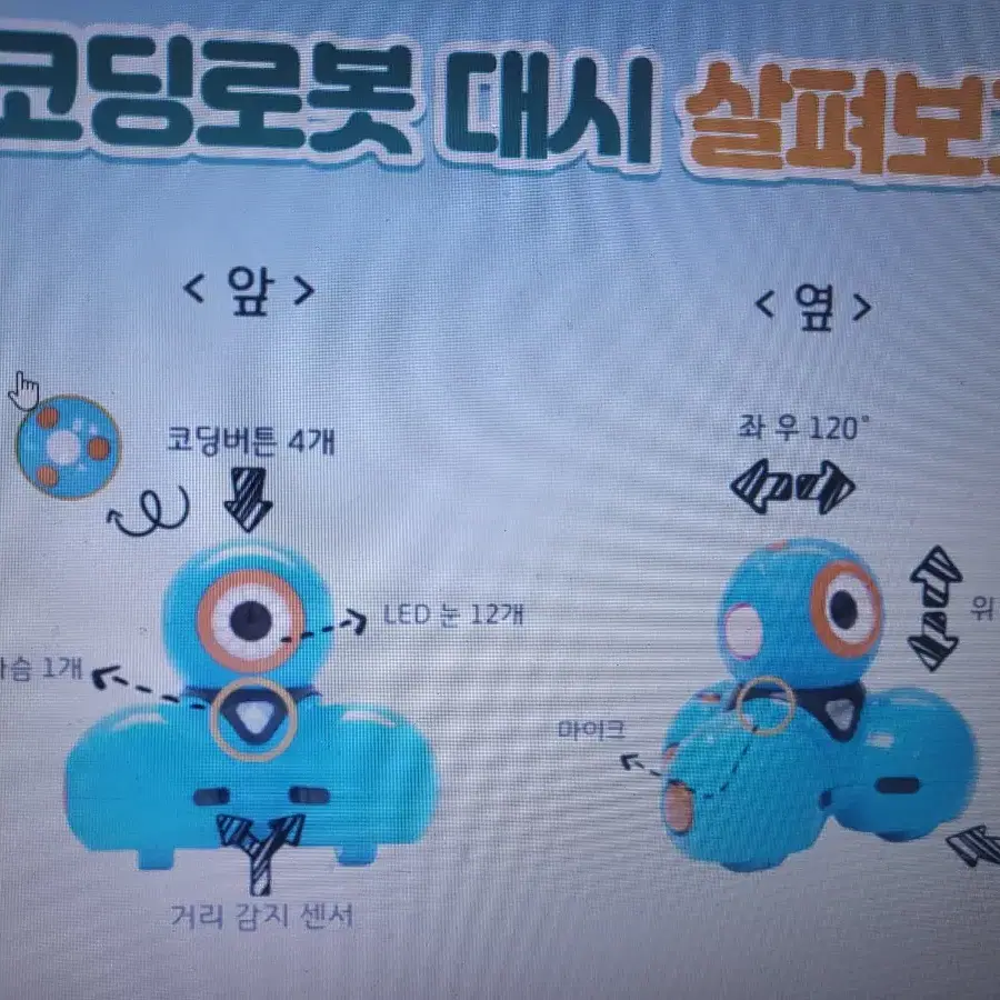 wonder workshop 프로그래밍로봇대시군Dash robot