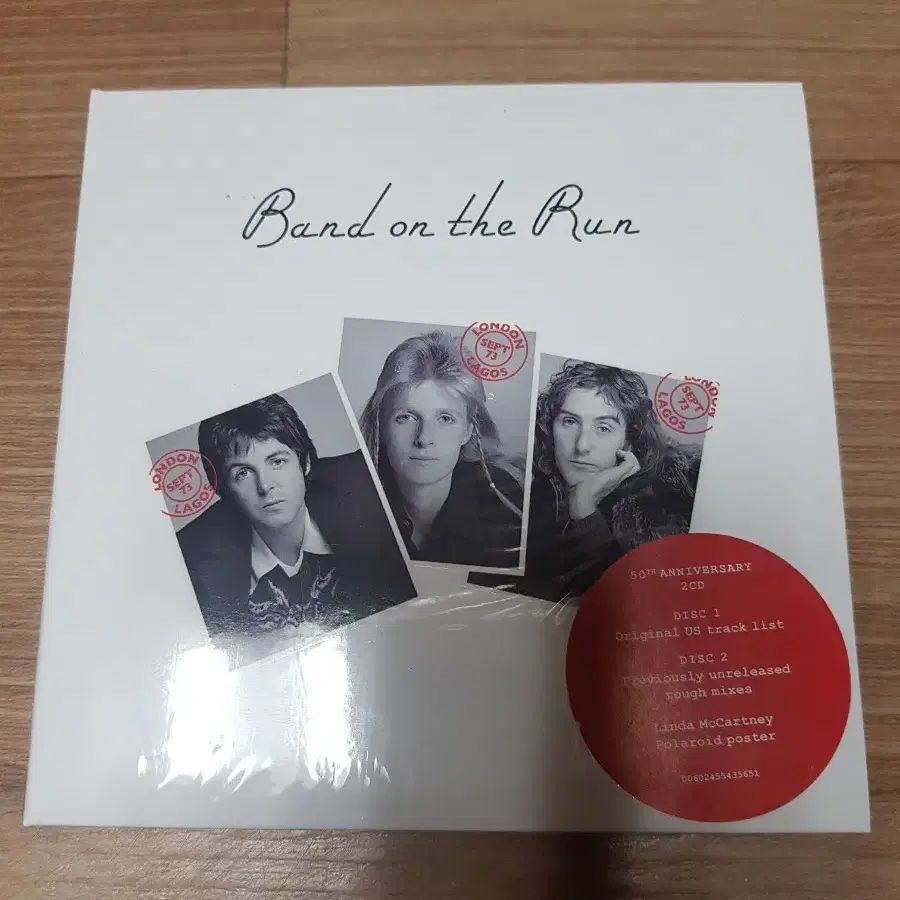 band on the run best 2cd 미개봉신품