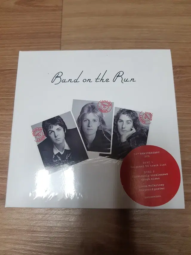 band on the run best 2cd 미개봉신품