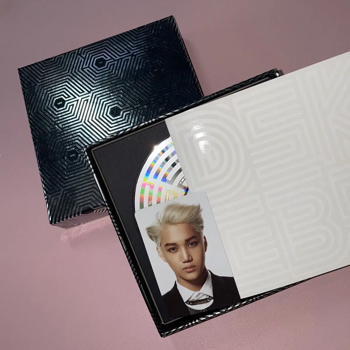 엑소 중독 앨범 / 카이 포카 CD 포함