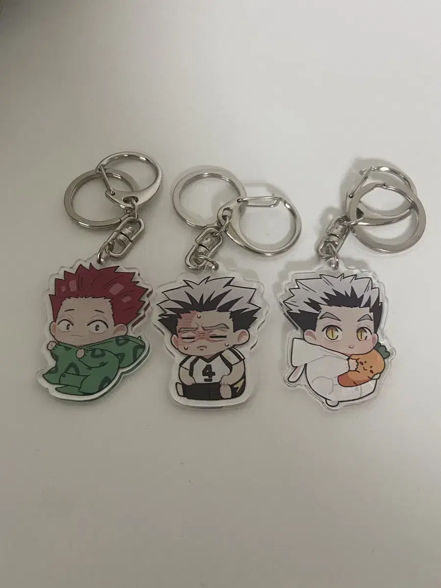 Haikyuu kannanim bokuto unofficial keyring goods wts