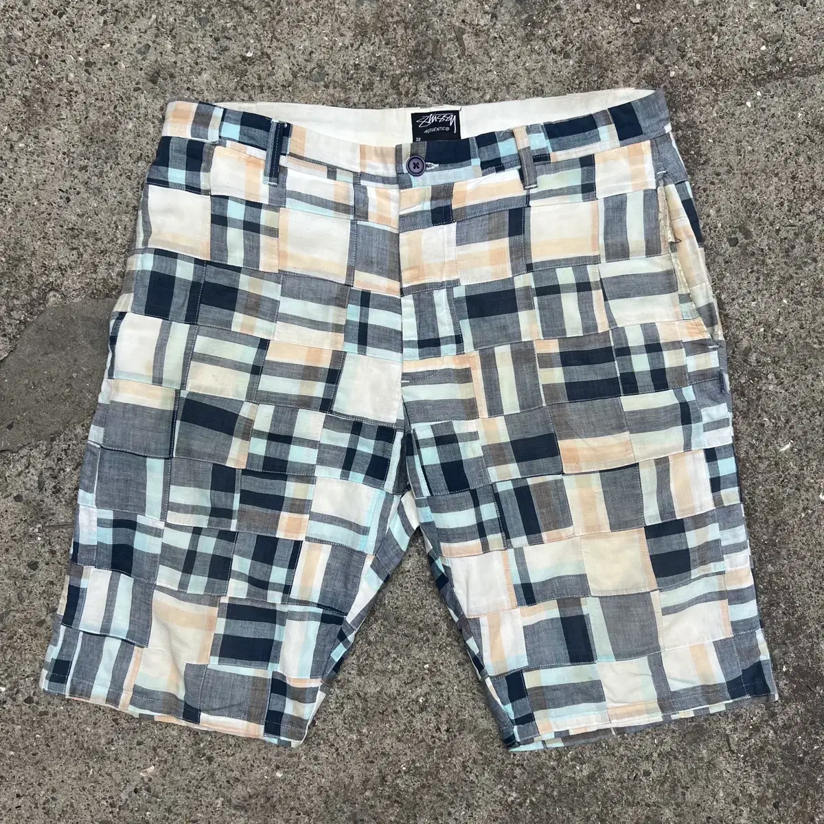 00s Stussy Patchwork Shorts