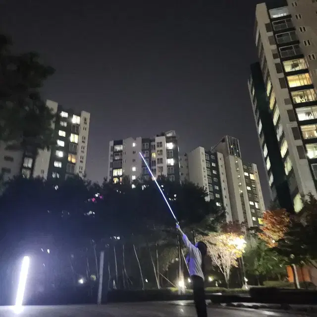 led 낙하산 불빛새총