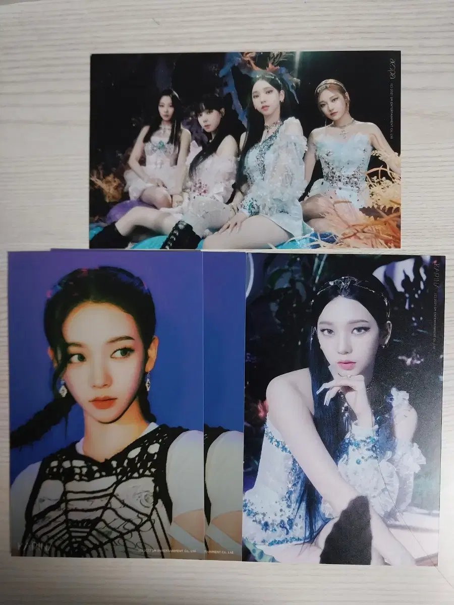 [bulk] aespa karina Girls Ratushot DreamscumDeCompteurs 4x6 photo wts.