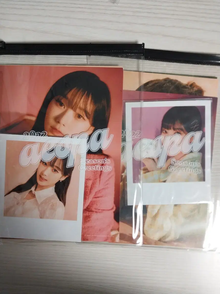 [simple unsealed] aespa giselle winter 2022 seasons greetings season's greetings Photopack MD Original