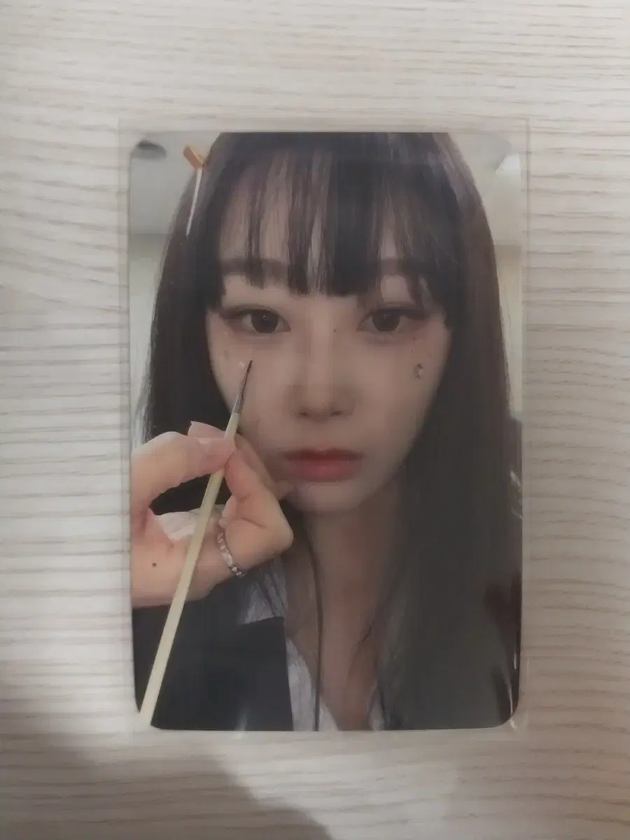 Aespa giselle Myworld Spicy Spicey applemusic apple music unreleased photocard pre-order benefit Photocard