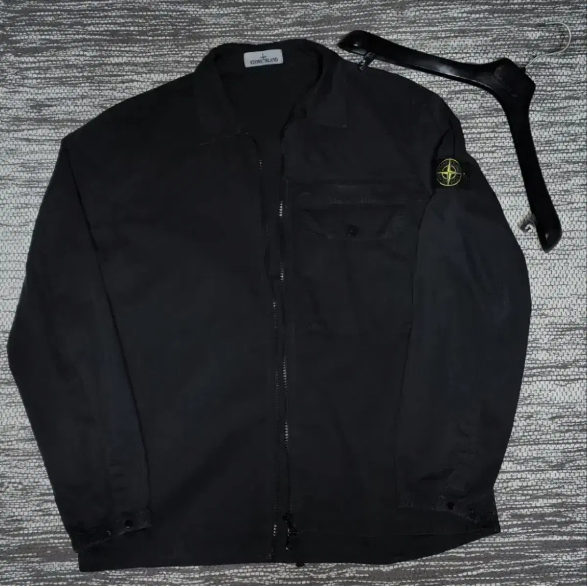 Genuine 20FW Stone Island Olde Effect Overshirt (2XL)