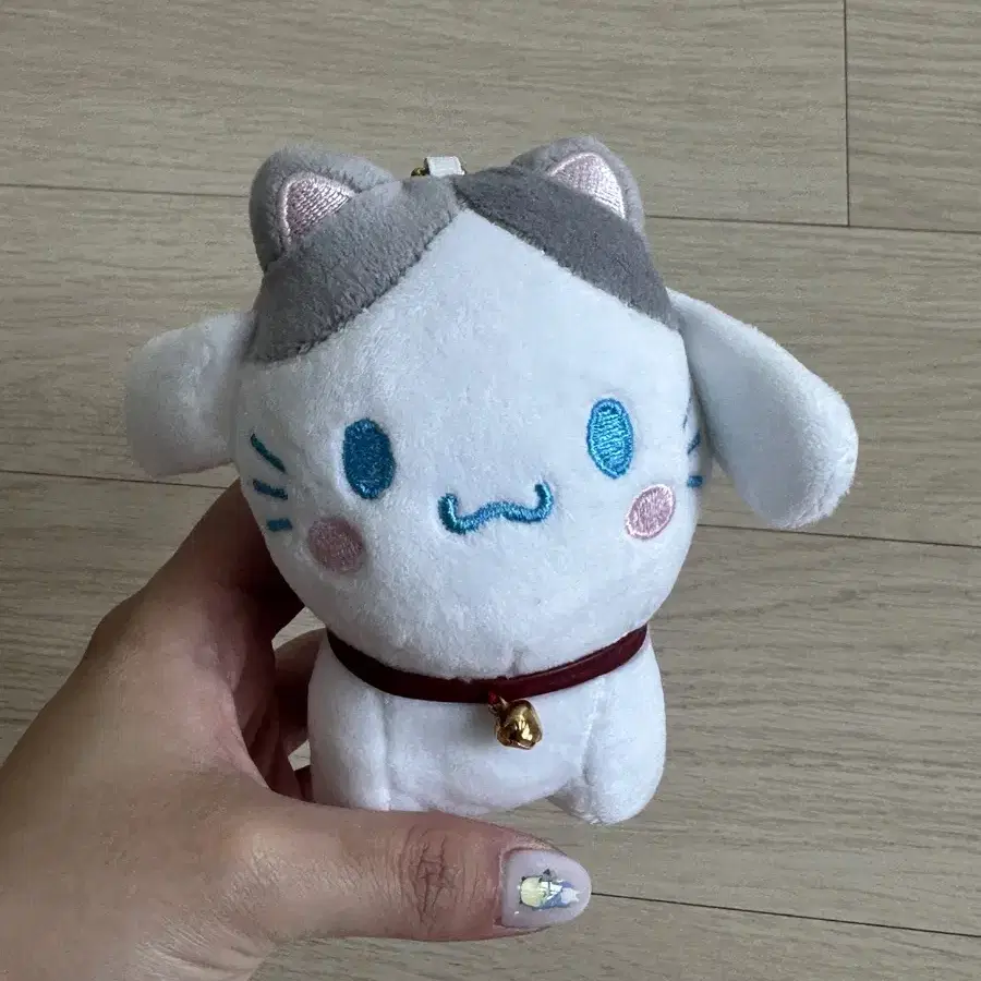 고양이 시나모롤 인형 키링