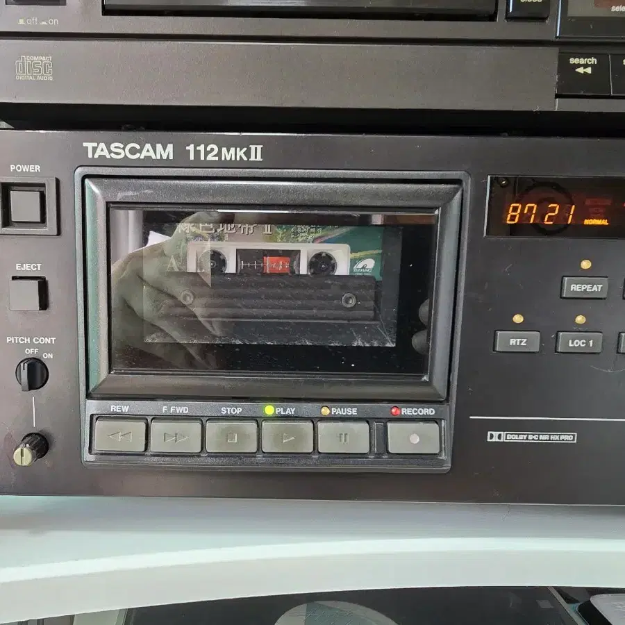 빈티지 전문가용 TASCAM 112MKII 카세트데크