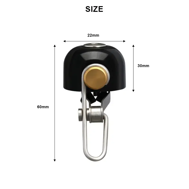 MTB 싸이클 산악 BMX 픽시 로드 자전거 구리 벨(2개) 경적 소리