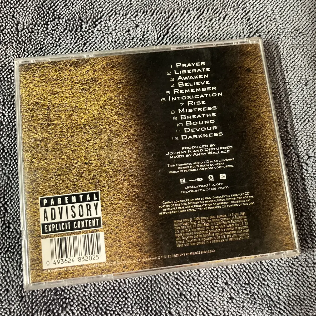 [중고음반/CD] 헤비메탈 디스터브드 Disturbed - Believe