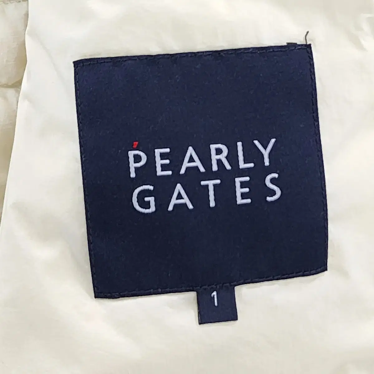 [1] PEARLY GATES 파리게이츠 구스다운 경량 패딩 조끼