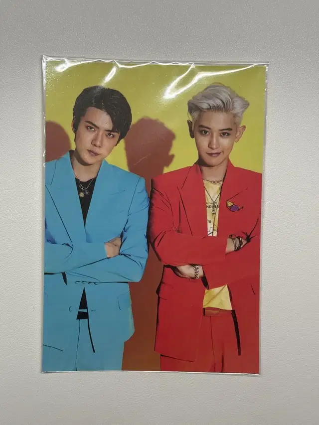 EXO-SC 엽서 What A Life 왓어랖 세찬 세훈찬열