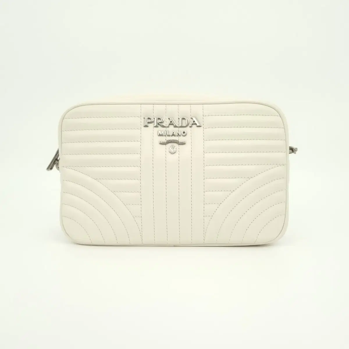 Prada Soft Calf Diagram Crossbody Bag (1BH083)