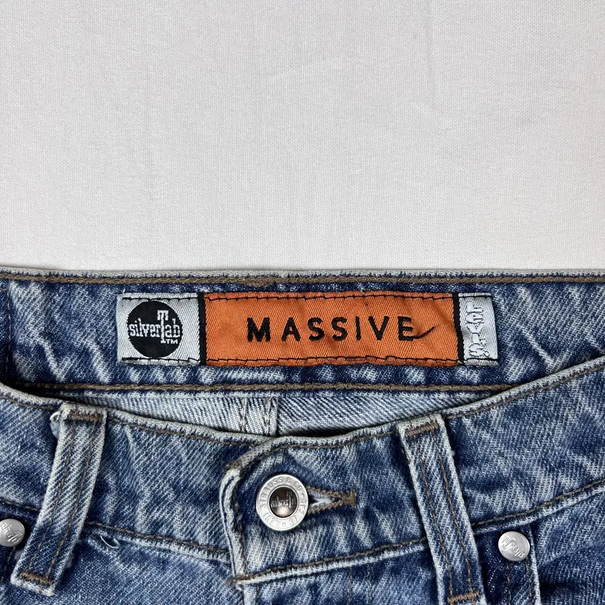 90s 리바이스 levis 실버탭 massive 핏 청반바지