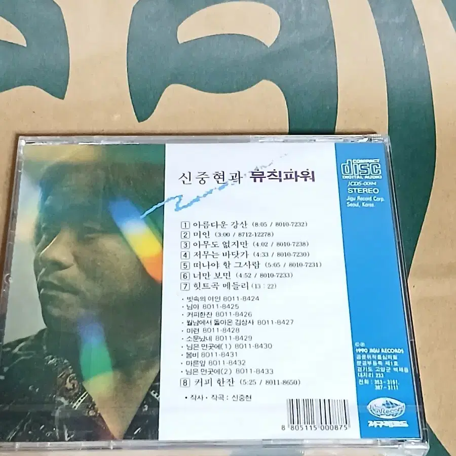 신중현과 뮤직파워 [ CD ] 미개봉