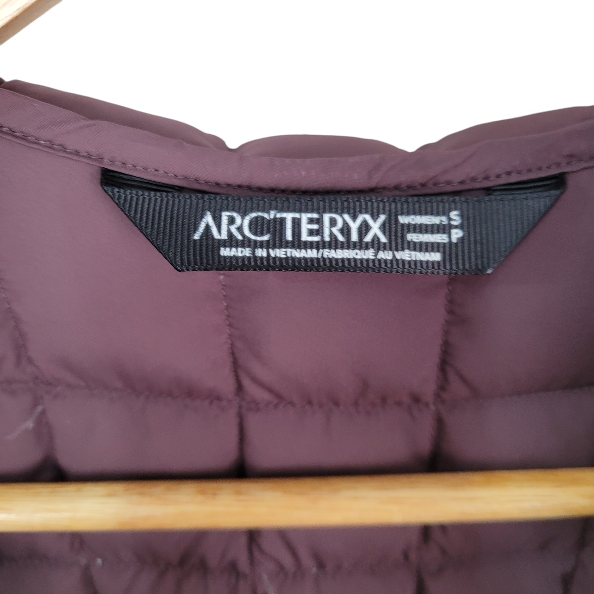 [S] ARC'TERYX 아크테릭스 경량 구스다운 조끼패딩