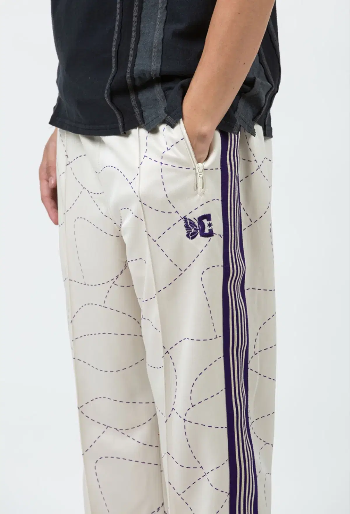 NEEDLES x DC SHOES TRACK PANT 니들스 트랙팬츠