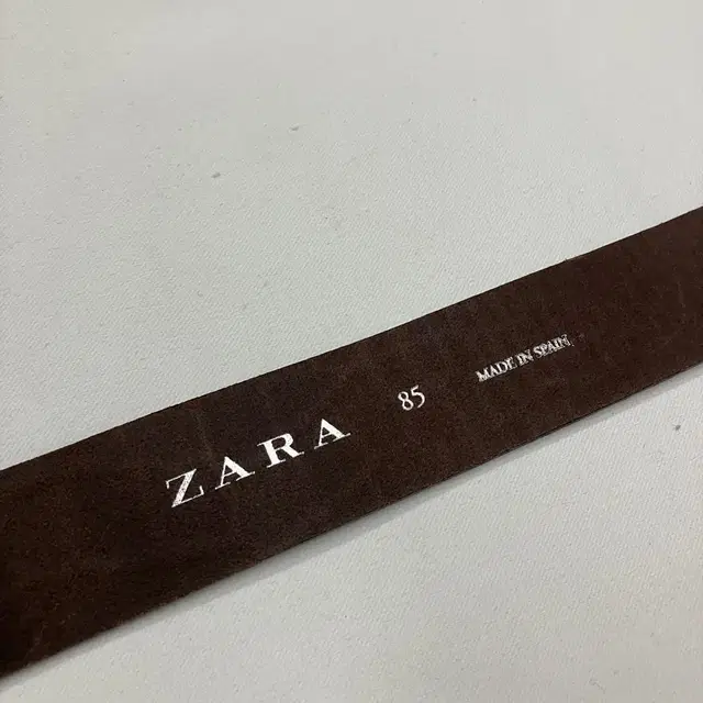 ZARA 자라 뱀피 디자인 가죽 벨트