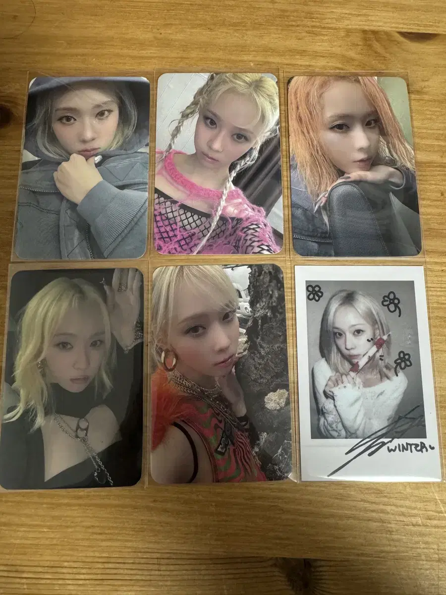 전멤가능)aespa armageddon starriver preorder buncheol karina winter ningning giselle