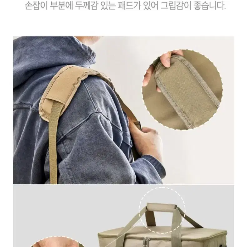 캠핑 쿨러백 32L 휴대용 차량용 보냉 가방 아이스박스 접이식 보관