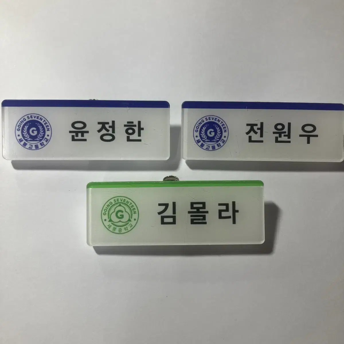 Seventeen sevongo, sevongo name badge wts