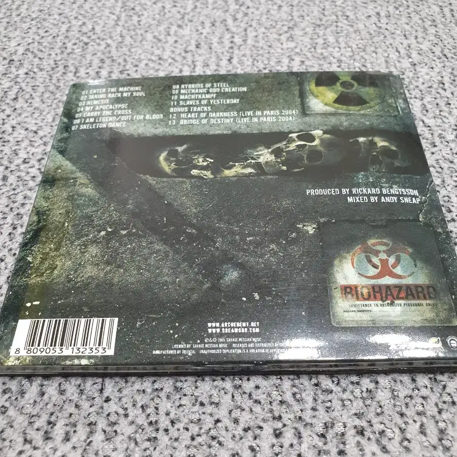 Arch Enemy-Doomsday Machine /Kor Edit CD