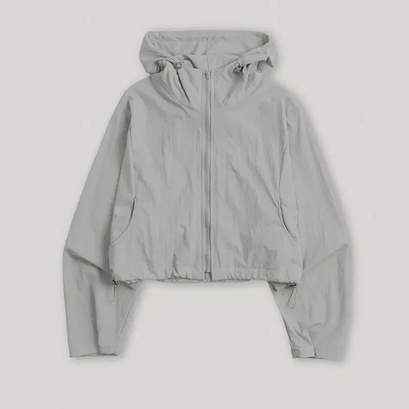 스무스무드 below wind stopper mint gray