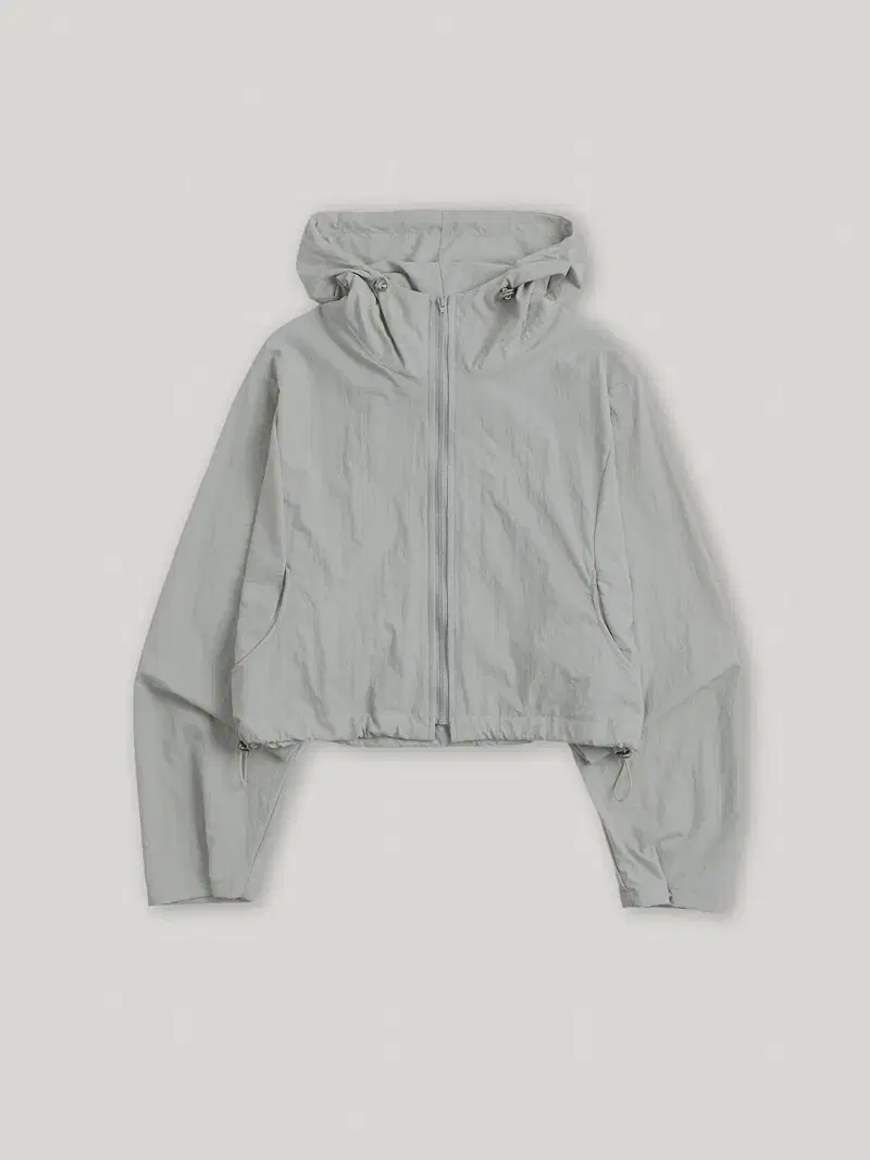 스무스무드 below wind stopper mint gray