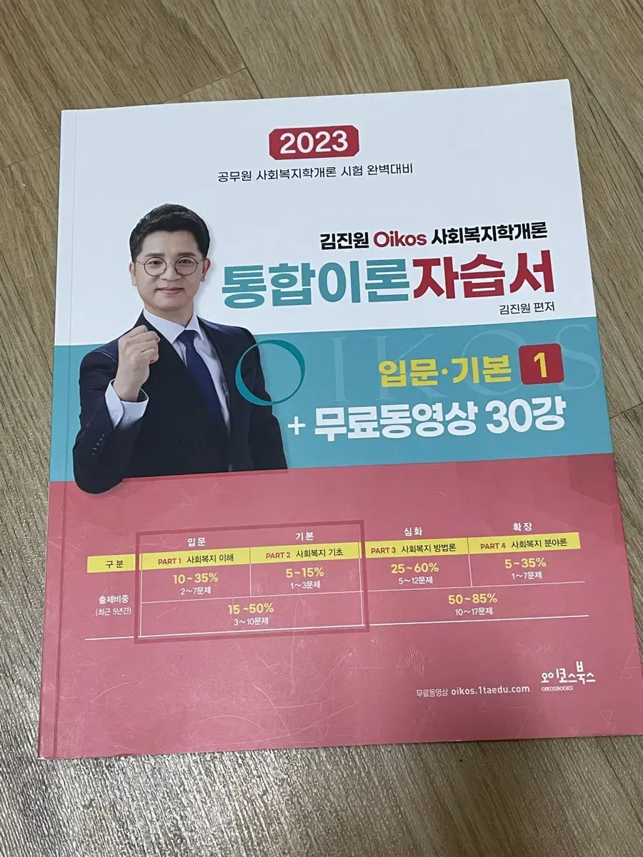 공무원 김진원 사회복지학개론 통합이론자습서