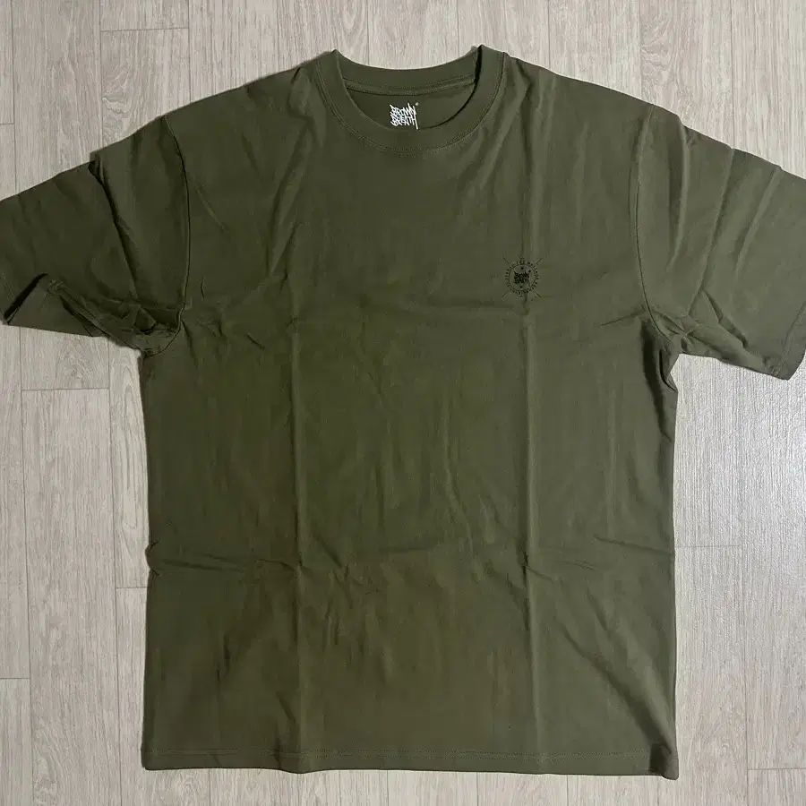 [XL] 브라운브레스 카키 티셔츠 STAMP TAG TEE - KHAKI