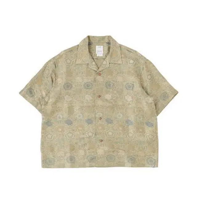 Visvim COPA SHIRT S/S JACQUARD (SILK)비즈빔