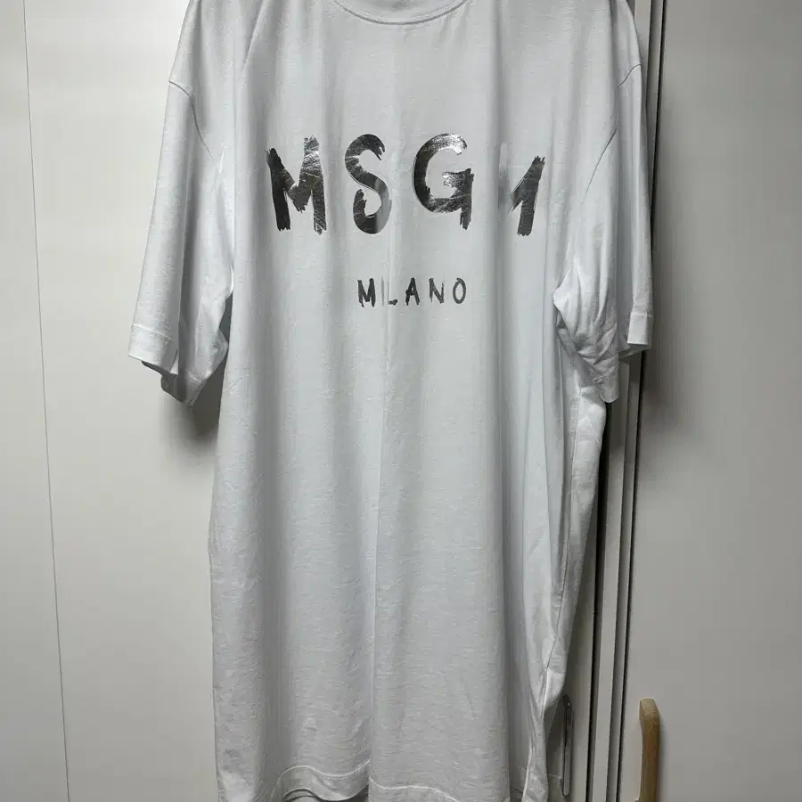 MSGM 여성 티셔츠 원피스 롱 원피스 박스티