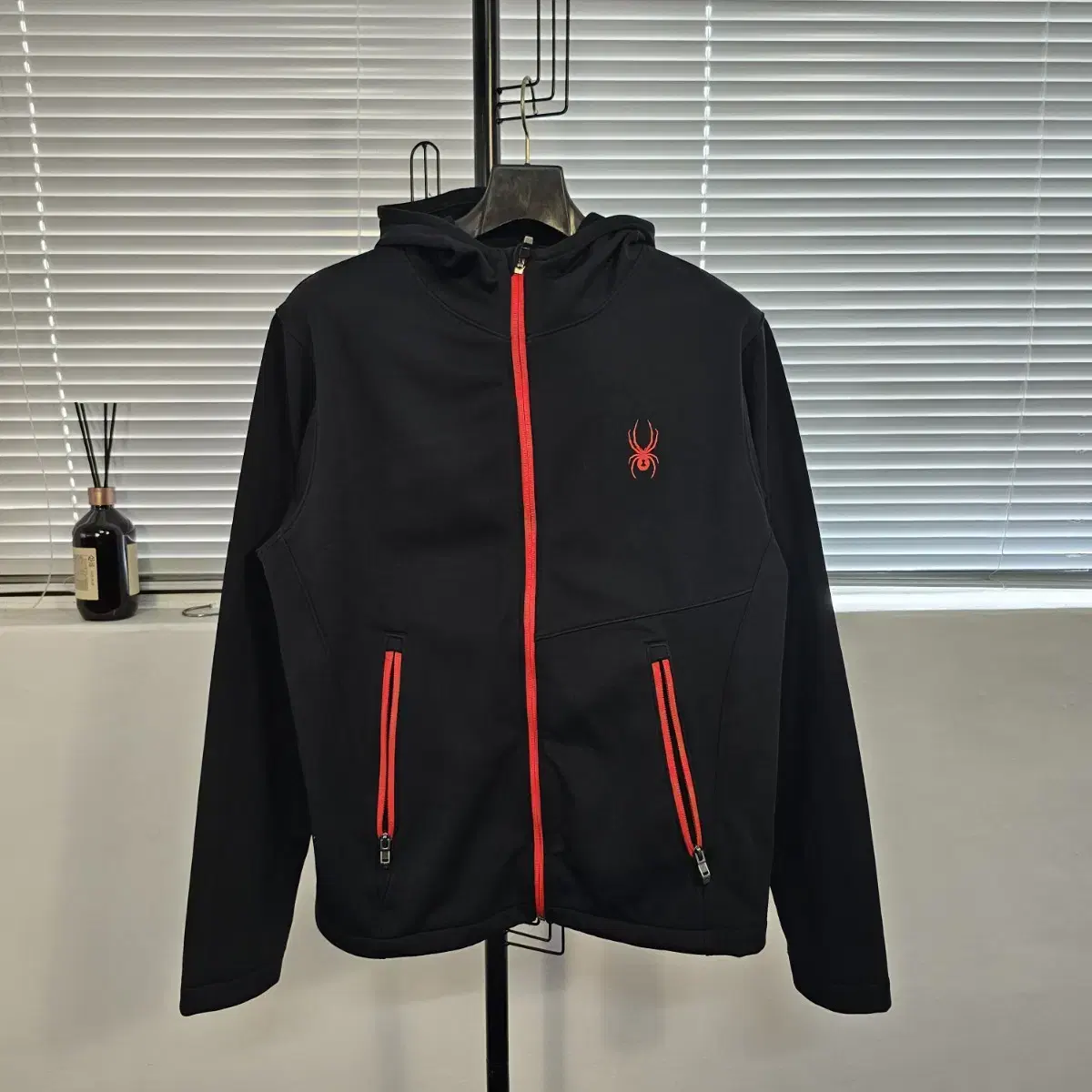 Spider Brushed Hooded Zip Up