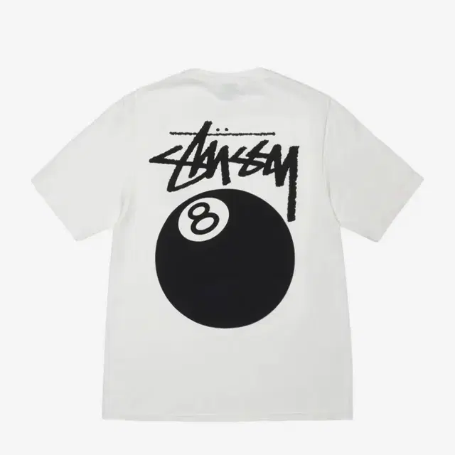 스투시 8볼 티 L, XL