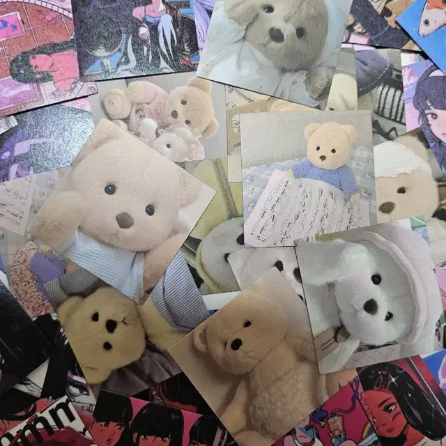 키치, 곰돌이 스티커 50pcs