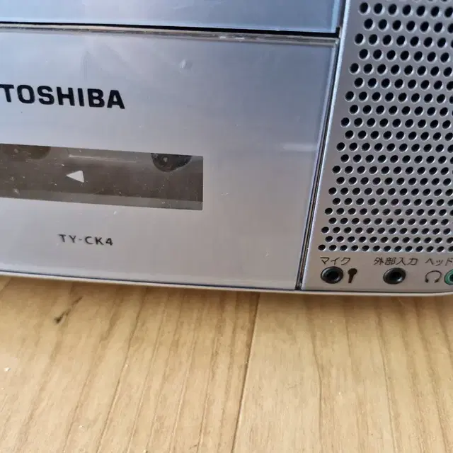 토시바 TOSHIBA TY-CK4 CD플레이어 및 라디오 오디오플레이어