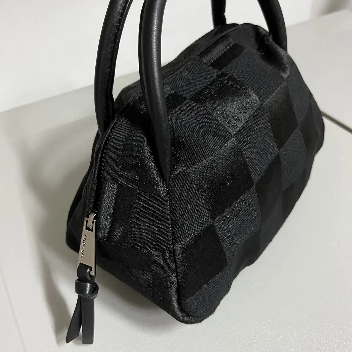 아카이브앱크 자카드 토트백 jacquard tote bag