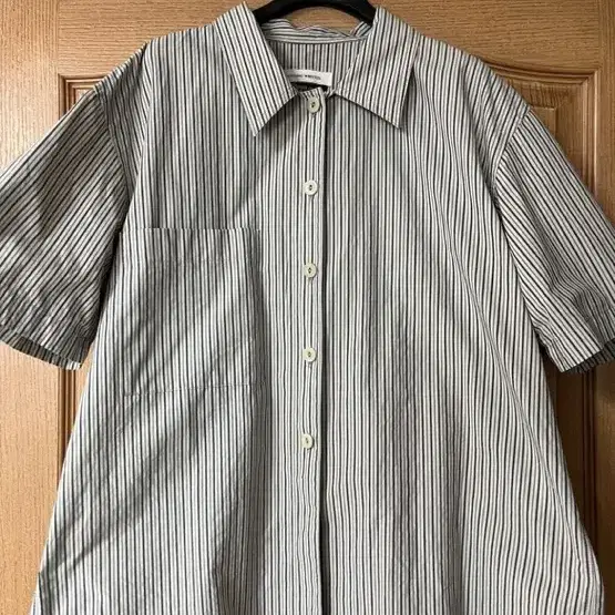 낫띵리튼 majida shirt(ash blue stripe)