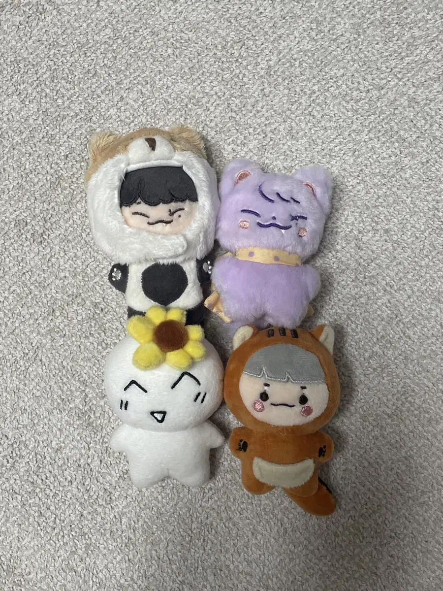 에이티즈 doll wts 산냥이 산별이 쭝람쥐 헤헷몬