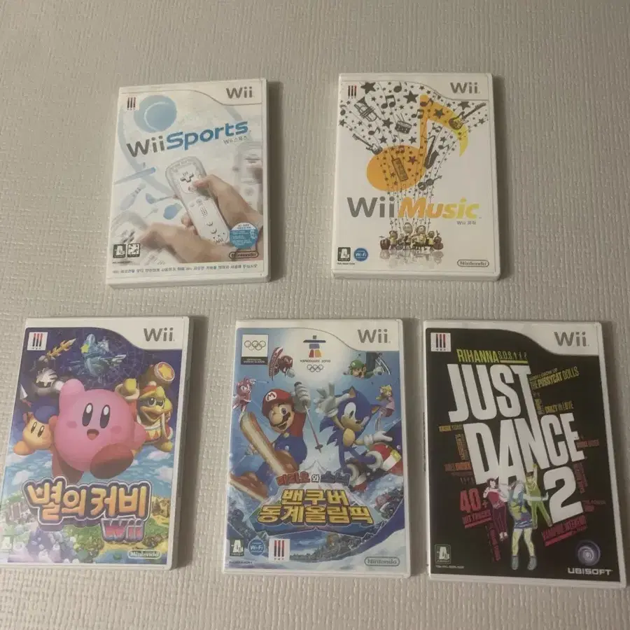 닌텐도 wii 게임cd