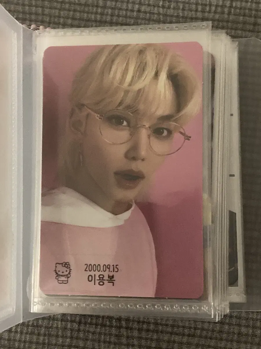 Pacific felix Pink Pokka Yongbok Yongboki Photocard (Ration)