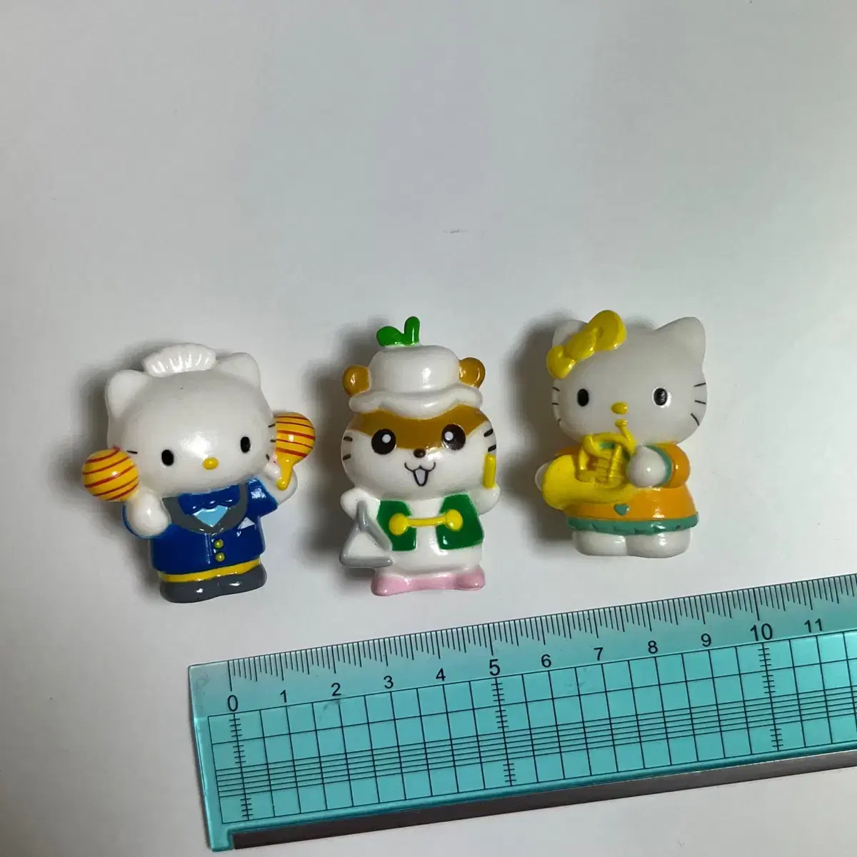 Discounted!))Classic Sanrio mimi Kuririn danielle Music Band Figures Finger Puppets