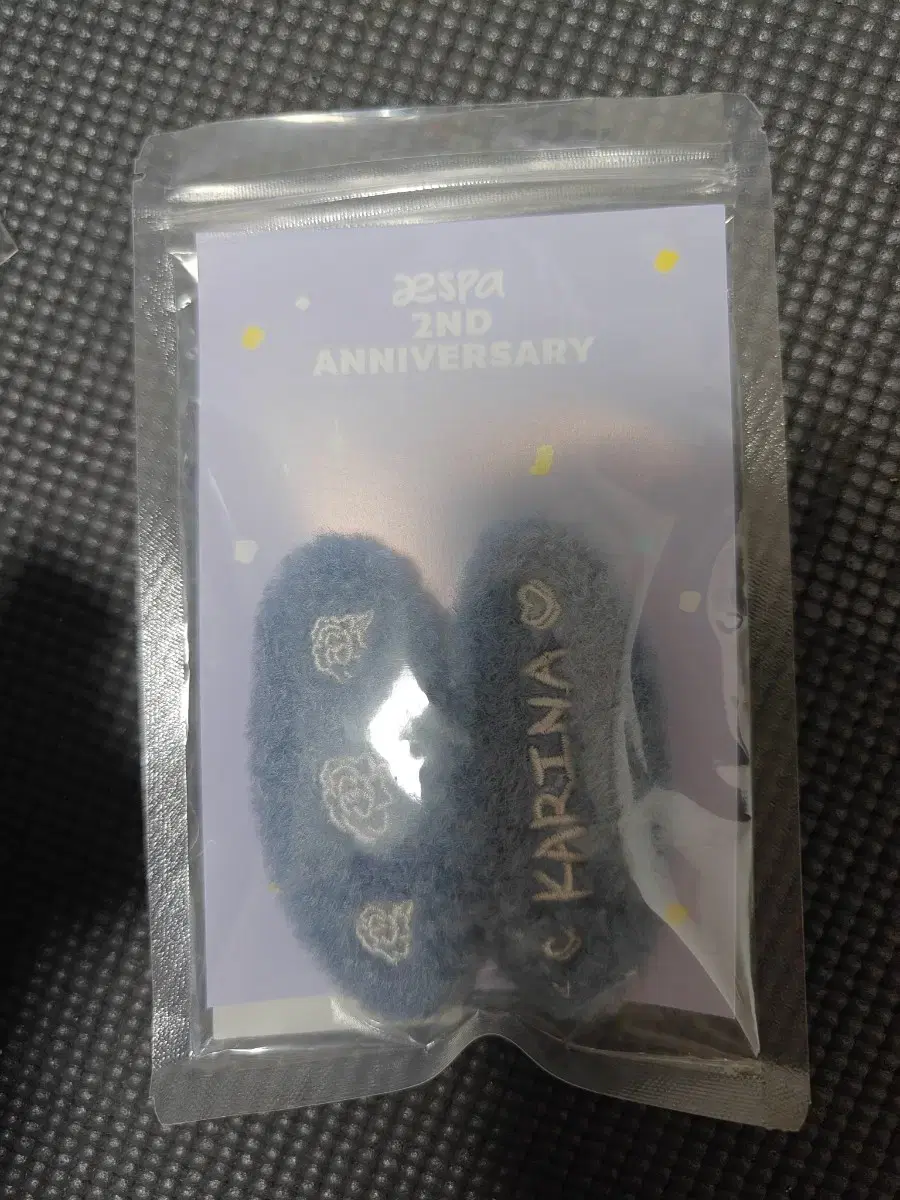 aespa 2nd anniversary hair pin karina