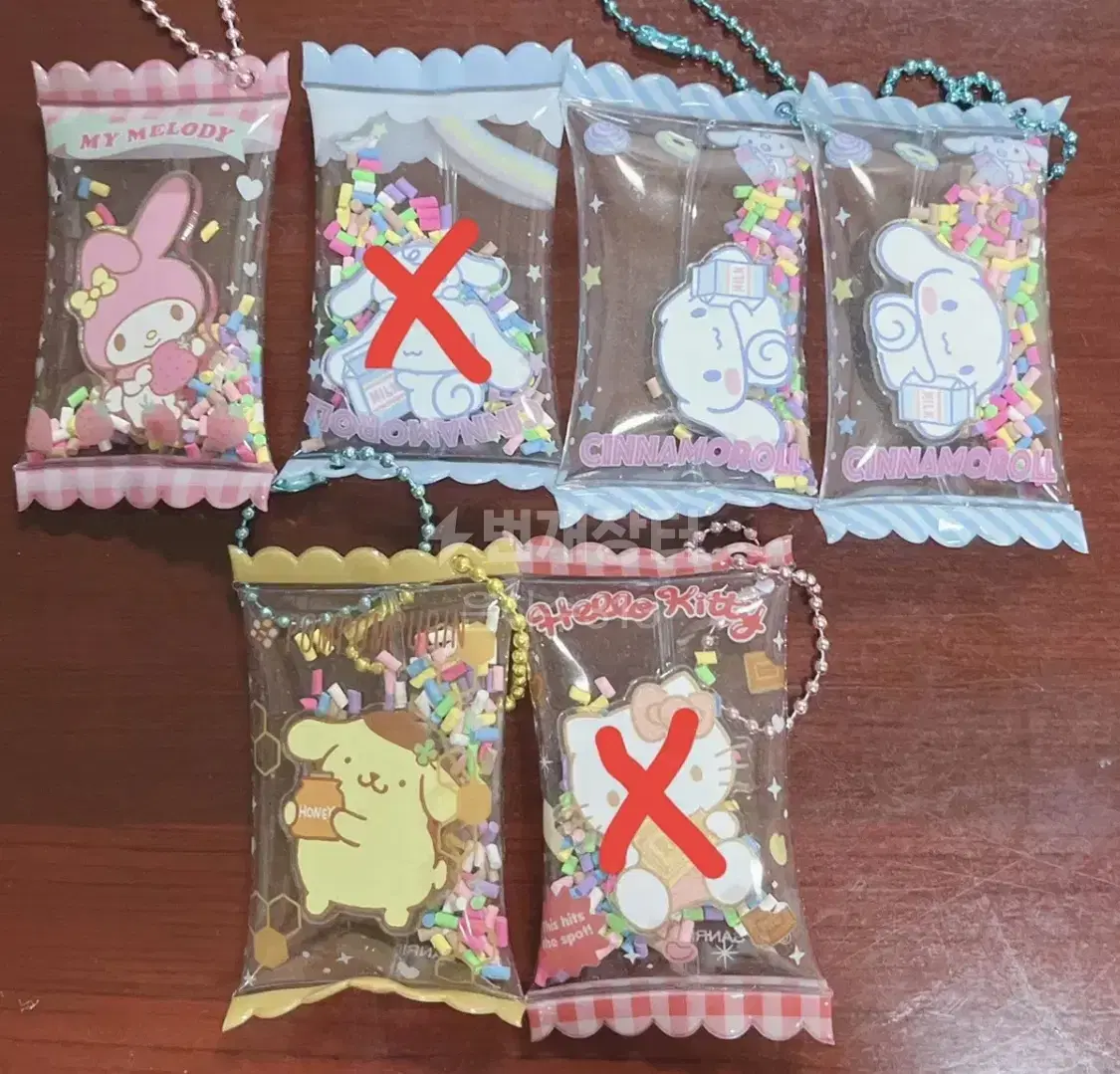 Sanrio Candy Keyring WTS