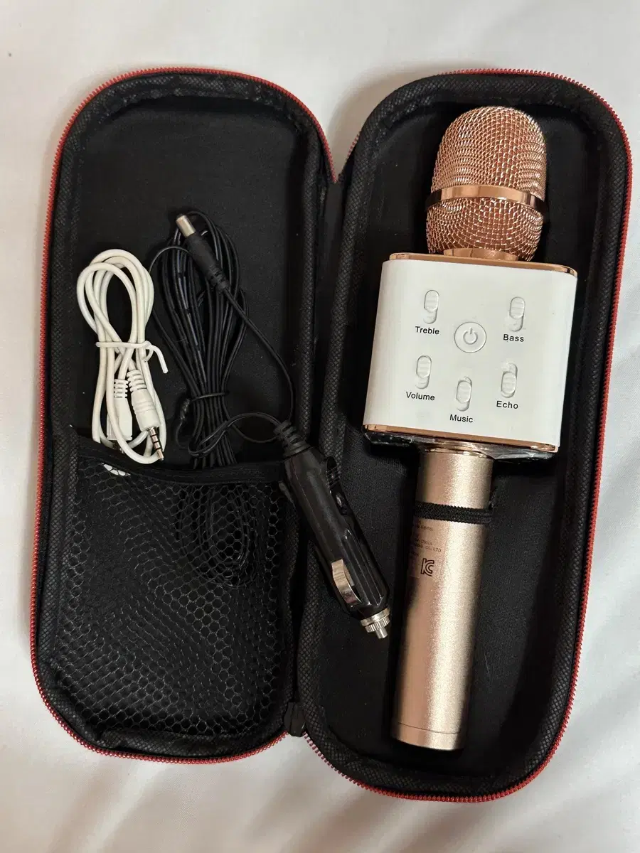 Bluetooth Microphone Rose Gold